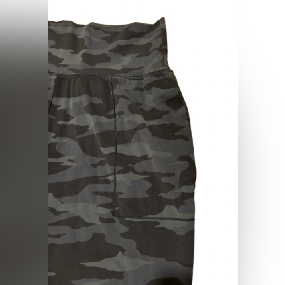 Athleta Salutation gray camo baggy joggers w pckts SZ S - Picture 4 of 8